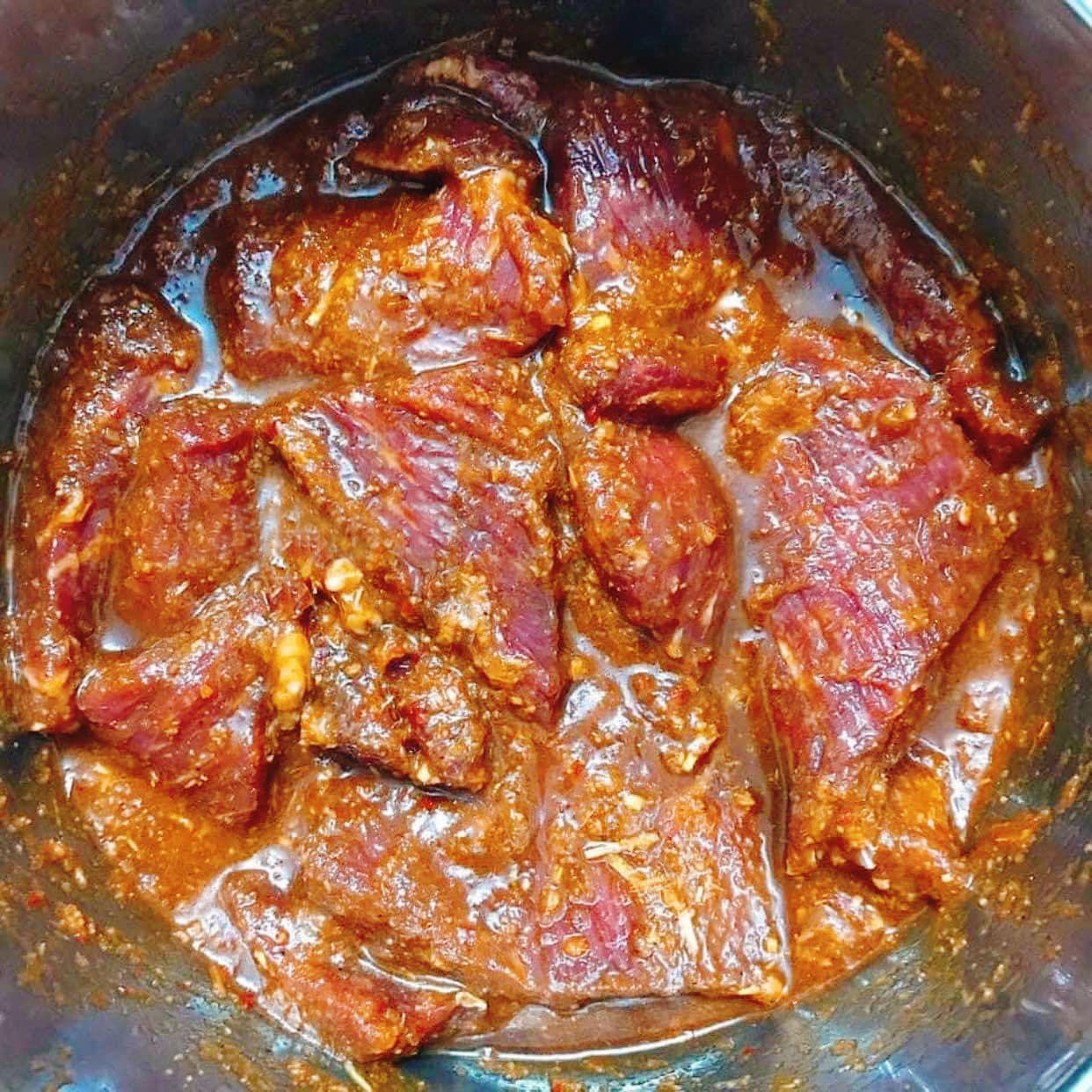 Rim thịt bò đến kho săn lại